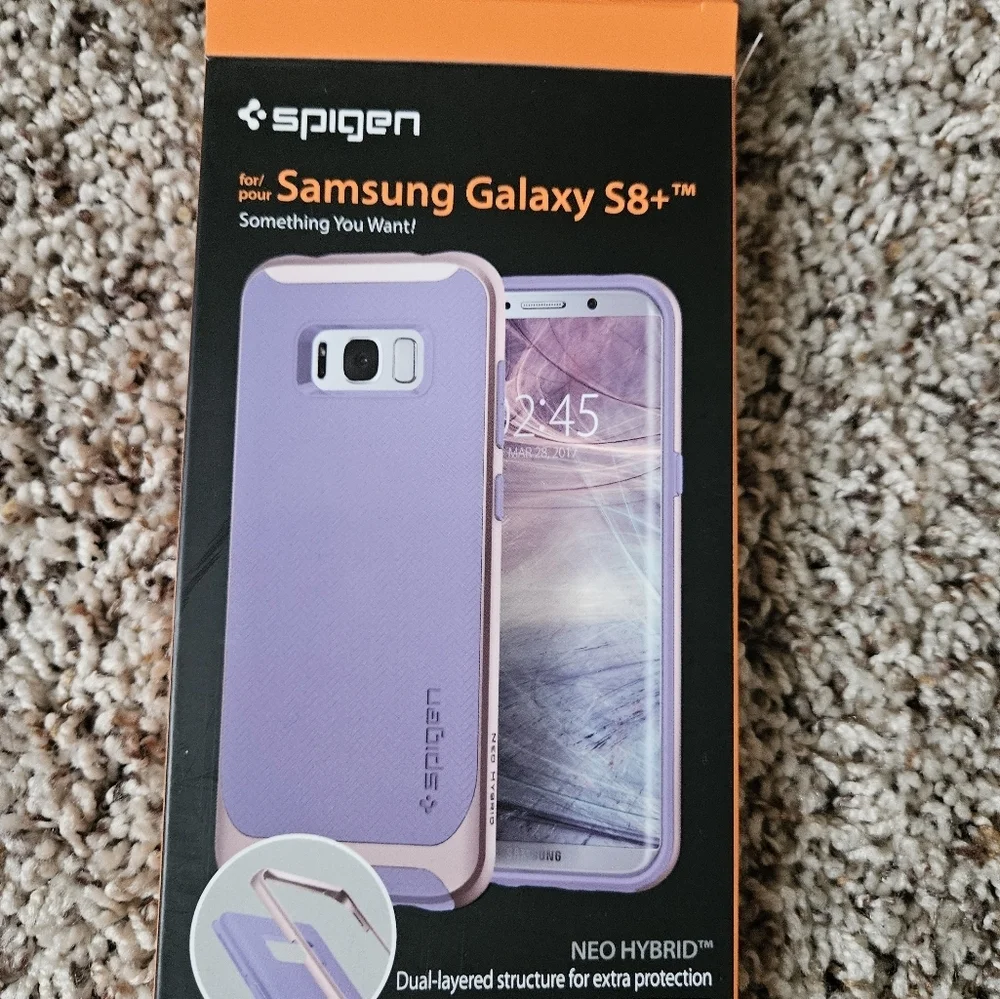 Spigen Neo Hybrid Case for Samsung Galaxy S8+ - Purple